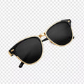 Black & Gold Sunglasess